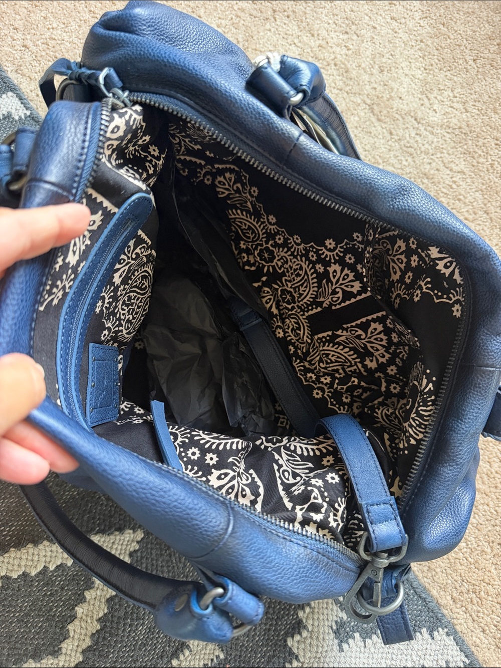 Free People Emerson Dark Rinse NWT - Picture 5 of 5
